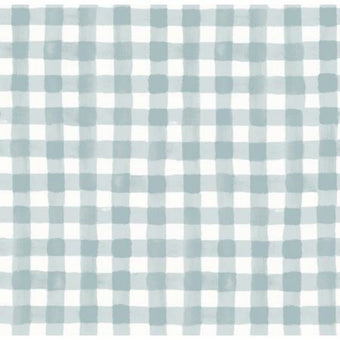 Rifle Paper Co. - Meadow Collection - Painted Gingham in Slate - Quilting Cotton Fabric