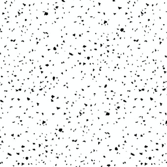 Confetti in Black on White