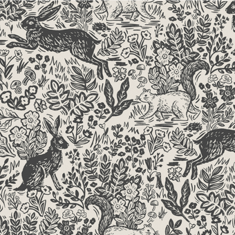 Rifle Paper Co. - Wildwood Collection - Fable in Cream - Quilting Cotton Fabric