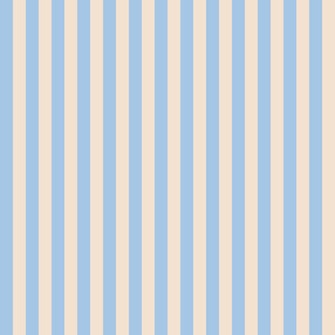 Cabana Stripe in Periwinkle