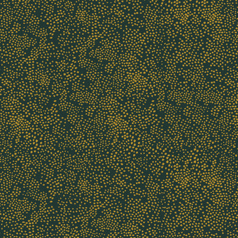 Rifle Paper Co. - Basics Collection - Menagerie Champagne in Evergreen Metallic - Quilting Cotton Fabric