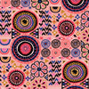 Ancestral Quilt in Pink Organic