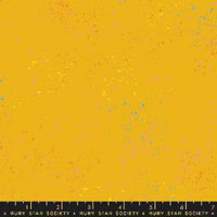 Ruby Star Society - Speckled in Goldenrod - Quilting Cotton Fabric
