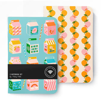 Melody's Juicy Notebook - Set of 2
