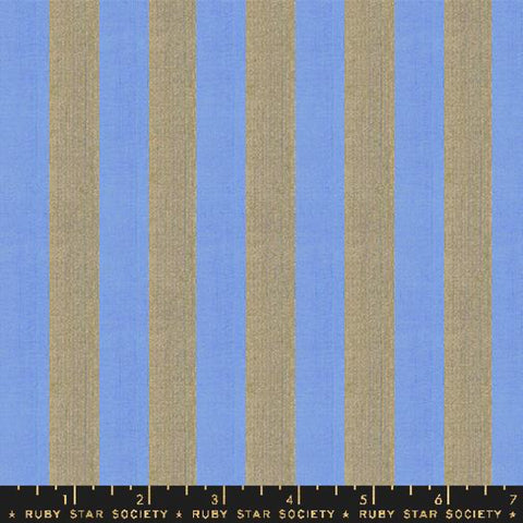 Ruby Star Society - Ooh Lucky Lucky Warp & Weft Wovens Collection - Clothesline Stripe in Golden