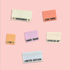 Woven Sew-In Labels - KATM - Maker Side Seams (pack of 6)