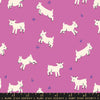 Ruby Star Society - Animal Animal Collection - Baby Goats in Heliotrope - Quilting Cotton Fabric