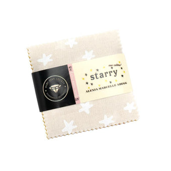 Ruby Star Society - Starry New 2025 Collection - 42 piece 2.5" x 2.5" Mini Square Charm Pack - Quilting Cotton Fabric
