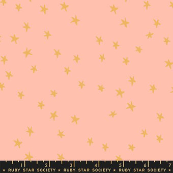 Ruby Star Society - Starry Collection - Starry in Peach - Quilting Cotton Fabric