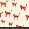 Ruby Star Society - Catnap Collection - Tiger Stripes in Orange - Quilting Cotton Sewing Fabric