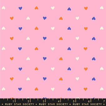 Ruby Star Society - Best Day Ever Collection - Hearts in Posy - quilting cotton sewing fabric