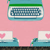 Typewriters CANVAS in Posy