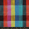 Ruby Star Society - Sunshine Toweling Collection - Picnic Plaid 16" Toweling in Black