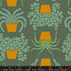 Ruby Star Society - Calathea Collection - Planties in Seaweed - quilting cotton sewing fabric