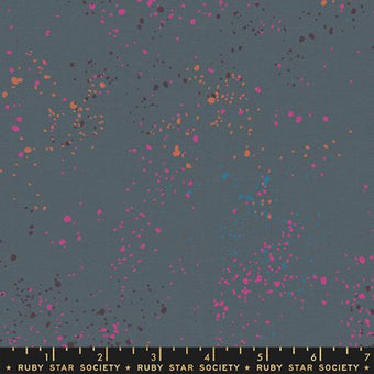 Ruby Star Society - Speckled CANVAS in Ghostly - cotton linen blend canvas sewing fabric