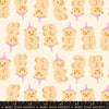 Ruby Star Society - Egg and Friends Collection - Honey Bears in Natural - quilting cotton sewing fabric