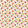 Figo Fabrics - Joyful June Collection by Sarah Hearts - Fruits in Cream - Quilting Cotton Fabric
