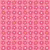 Figo Fabrics - Joyful June Collection by Sarah Hearts - Blooms in Pink - quilting cotton fabric
