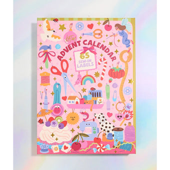 Kylie and the Machine (KATM) 2026 Advent Calendar - 24 Window Sewing Label Countdown / Advent Calendar with 65 labels