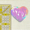 Sewist Holographic Heart Sticker