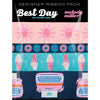 Ruby Star Society - Melody Miller for Renaissance Ribbon - Best Day Ever / Ice Cream Sundae Jacquard Ribbon Designer Pack