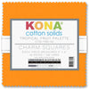 Kona Cotton Tropical Fruit Palette 42 piece 5" x 5" Square Charm Pack