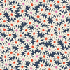 Art Gallery Fabrics - Cinnamon Toast Collection - Curb Appeal in Navy - Quilting cotton sewing fabric