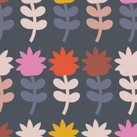 Art Gallery Fabrics - Cinnamon Toast Collection - Dutch Bloom in Sugar - Quilting Cotton Sewing Fabric