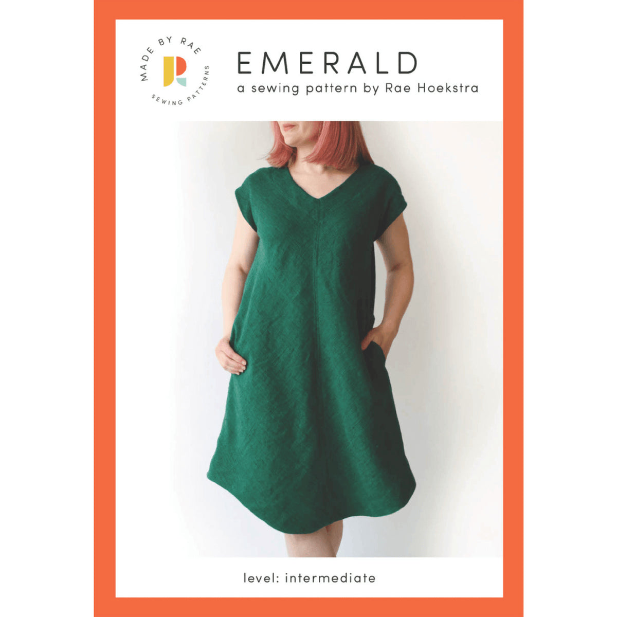 Made by Rae Emerald Dress Sewing Pattern (printed paper pattern) | Bobbie Lou's Fabric Factory Made by Rae Emerald Dress Sewing Pattern (printed paper pattern) | Bobbie Lou's Fabric Factory