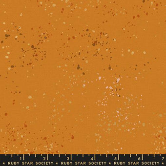Ruby Star Society - Speckled CANVAS in Earth Metallic - cotton linen blend canvas sewing fabric