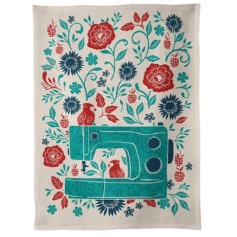 Ruby Star Society - Sewing Garden Tea Towel