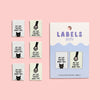Kylie and the Machine (KATM) - Woven Sew-In Labels - My Cat "Helped" Make This (pack of 6)