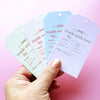 Feral Notions - Handmade Gift Tags (pack of 12)
