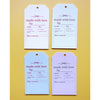 Feral Notions - Handmade Gift Tags (pack of 12)