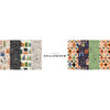 Halloween Argyle in Multi Metallic
