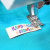 Woven Sew-In Labels - KATM - Handmade Goodness (pack of 6)