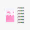 Woven Sew-In Labels - Handmade Rainbow (pack of 6)