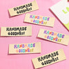Woven Sew-In Labels - KATM - Handmade Goodness (pack of 6)