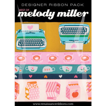 Ruby Star Society - Melody Miller for Renaissance Ribbon - Best of Melody Miller Jacquard Ribbon Designer Pack