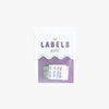 Woven Sew-In Labels - 'Me Made' Metallic (pack of 6)