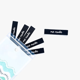 Kylie and the Machine (KATM) - Woven Sew-In Labels - Me Made (pack of 6)