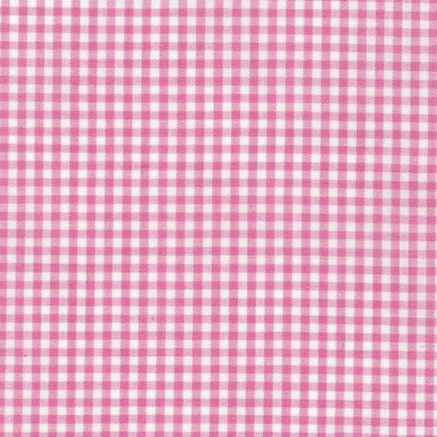 Robert Kaufman - Carolina Gingham 1/8" in Candy Pink - woven quilting cotton fabric
