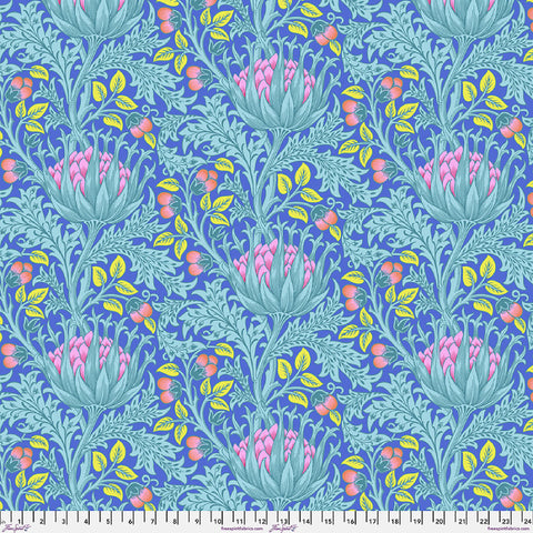 Kaffe x Morris & Co. - Artichoke in Blue - Quilting Cotton Fabric