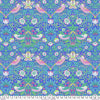 Kaffe x Morris & Co. - Strawberry Thief in Blue - Quilting Cotton Fabric