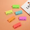 Woven Sew-In Labels - KATM - Quality Shit Neon (pack of 6)