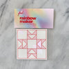 Feral Notions - Quilt Block Rainbow Maker Window Cling Sticker