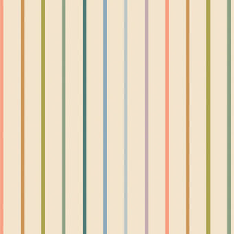 Art Gallery Fabrics - Slow Summer Collection - Tiny Stripe in Pearl - Quilting Cotton Fabric