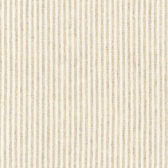 Essex Yarn Dyed Classic 1/8" Stripe (cotton / linen) in Natural