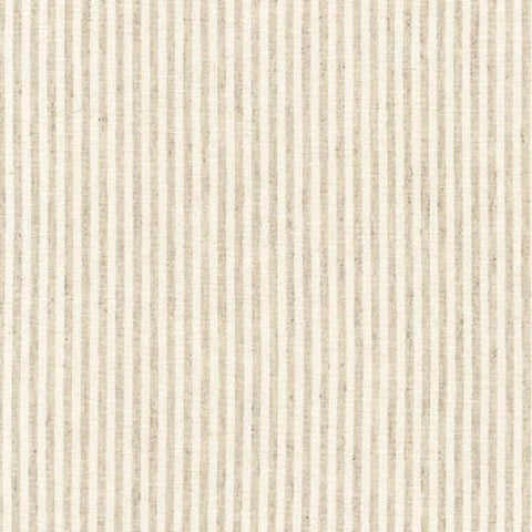 Essex Yarn Dyed Classic 1/8" Stripe (cotton / linen) in Natural