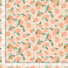 Dear Stella - Pineapple Crush Collection - Life's A Peach in Coral - Quilting Cotton Fabric